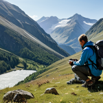 등산용 방수 지퍼백 추천 - **

"A professional hiker, fully clothed in appropriate outdoor gear, checking the waterproof seal o...